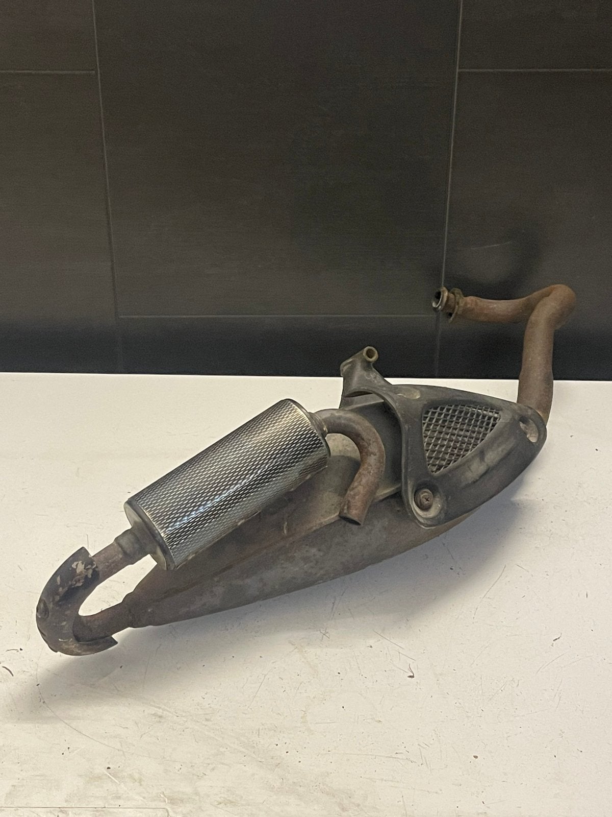 Gilera & Piaggio 2T Uitlaat Origineel Runner / SR / NRG ETC, Ophalen of Verzenden, Gebruikt, Uitlaat