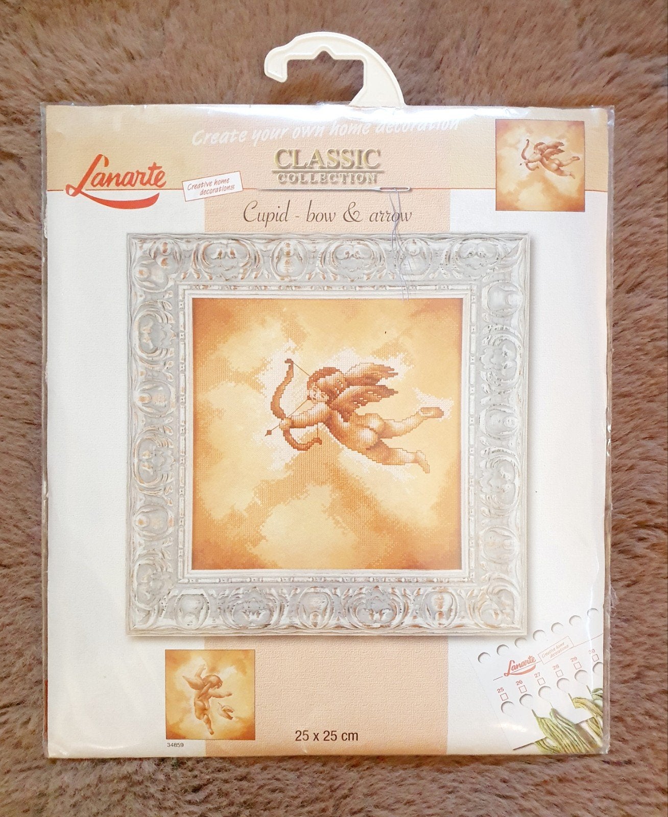 nieuw! Lanarte Classic cupid bowe & arrow borduurpakket, Verzenden, Nieuw, Borduurpakket