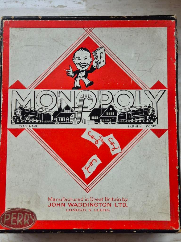 Origineel Engels monopolyspel., Ophalen of Verzenden, Gebruikt, John Eaddington ltd