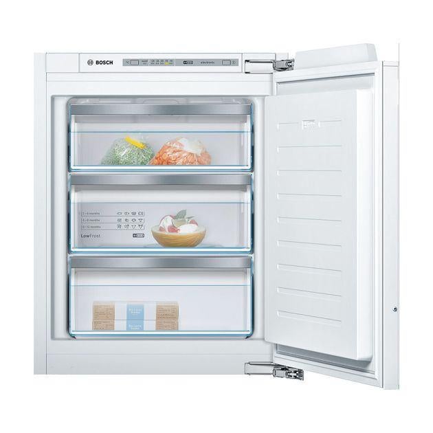Bosch GIV11ADE0 - Inbouw vriezer - 72cm hoog, Ophalen, Minder dan 85 cm, 200 liter of meer, Met aparte vriezer