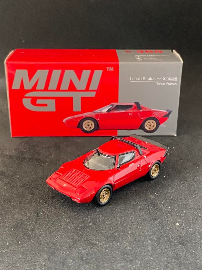 Mini gt lancia stratos #365, Hobby en Vrije tijd, Modelauto's | Overige schalen, Nieuw, Auto, Ophalen of Verzenden