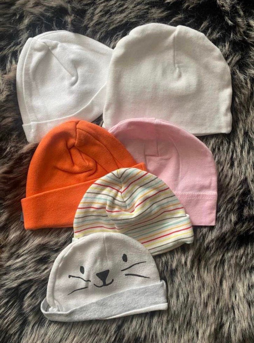 Verschillende baby mutsjes €1,00 per stuk, Maat 50, Zo goed als nieuw, Muts, Verzenden