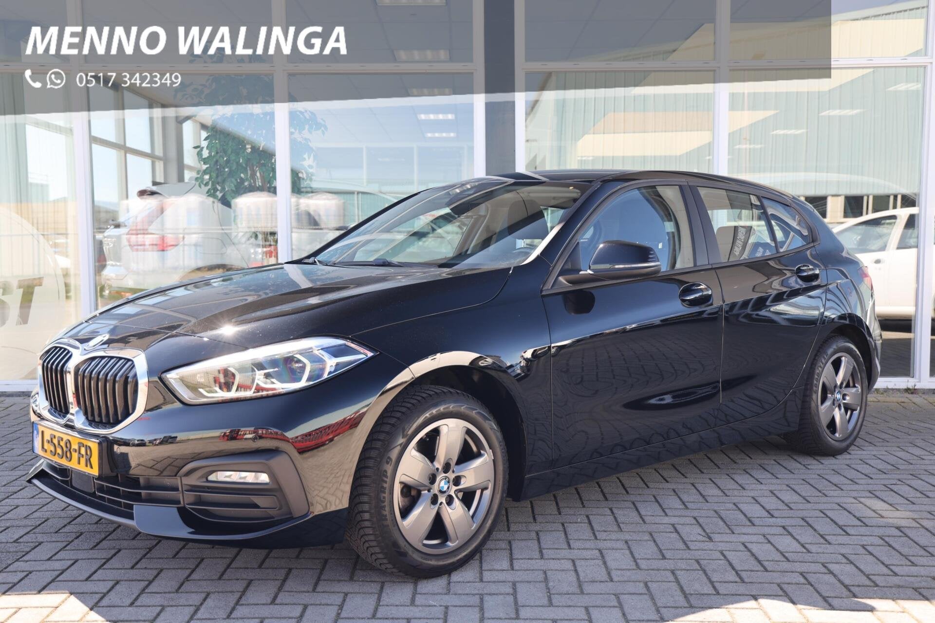BMW 1-serie 118i Business Edition|Automaat|Navi|Cruise|Apple, 136 pk, Gebruikt, Zwart, Origineel Nederlands