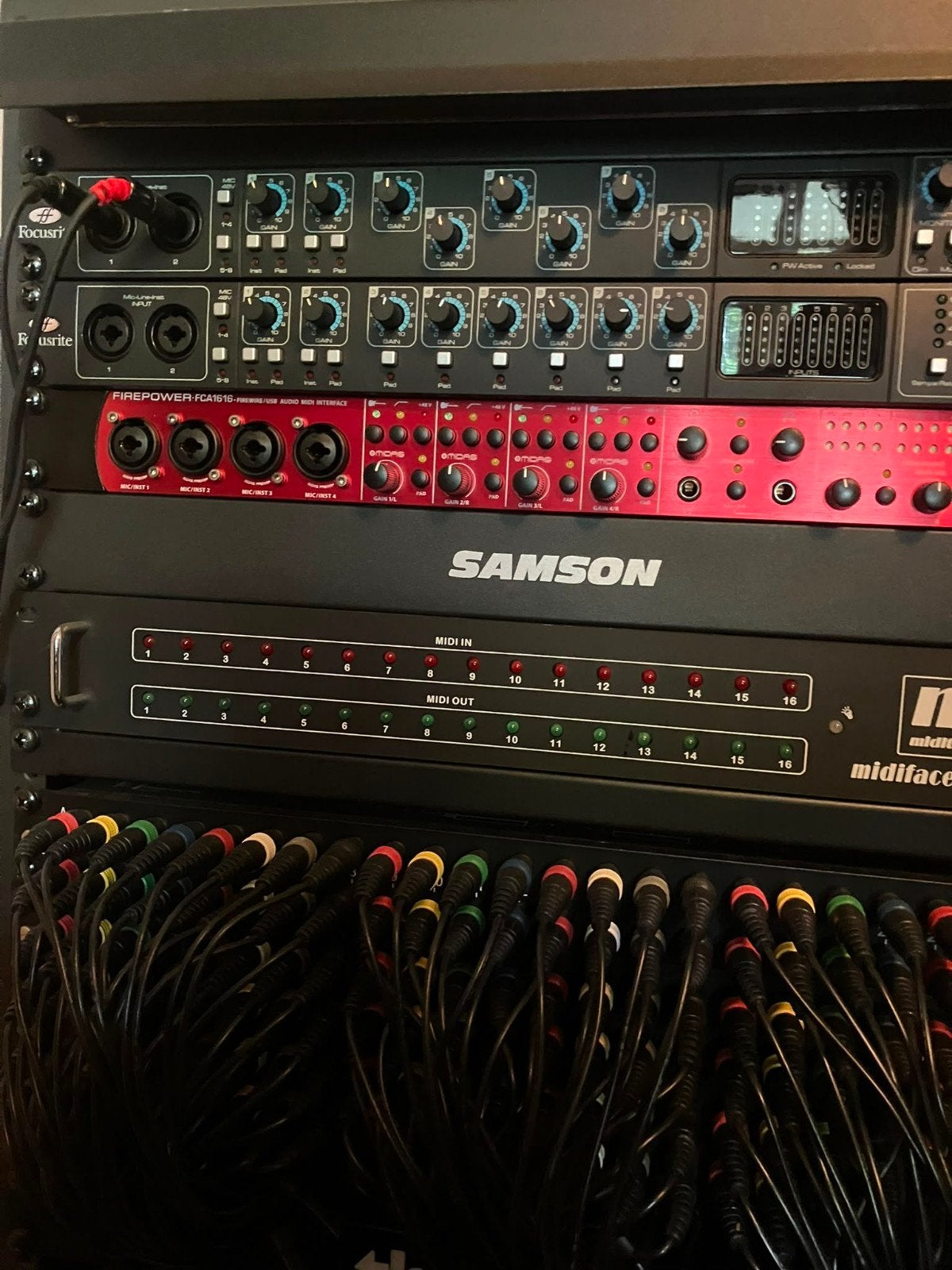 Focusrite Saffire PRO 40 + OctoPre MkII, Ophalen, Zo goed als nieuw