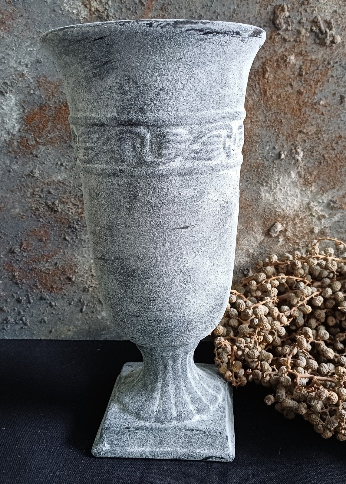 Romeinse vaas landelijke stijl, Ophalen of Verzenden, Op voet