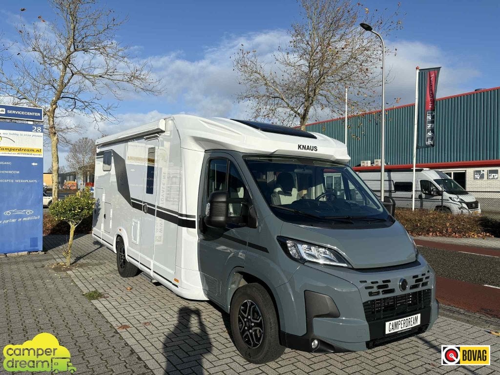 Knaus L!ve Ti 700 MEG Platium Selection 2025, Caravans en Kamperen, Campers, Automaat, Luifel, Airbags, Fiat