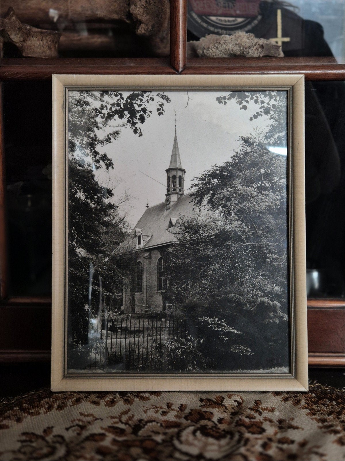 Vintage foto kerkhof Haarlem, Ophalen of Verzenden, Zo goed als nieuw, Foto