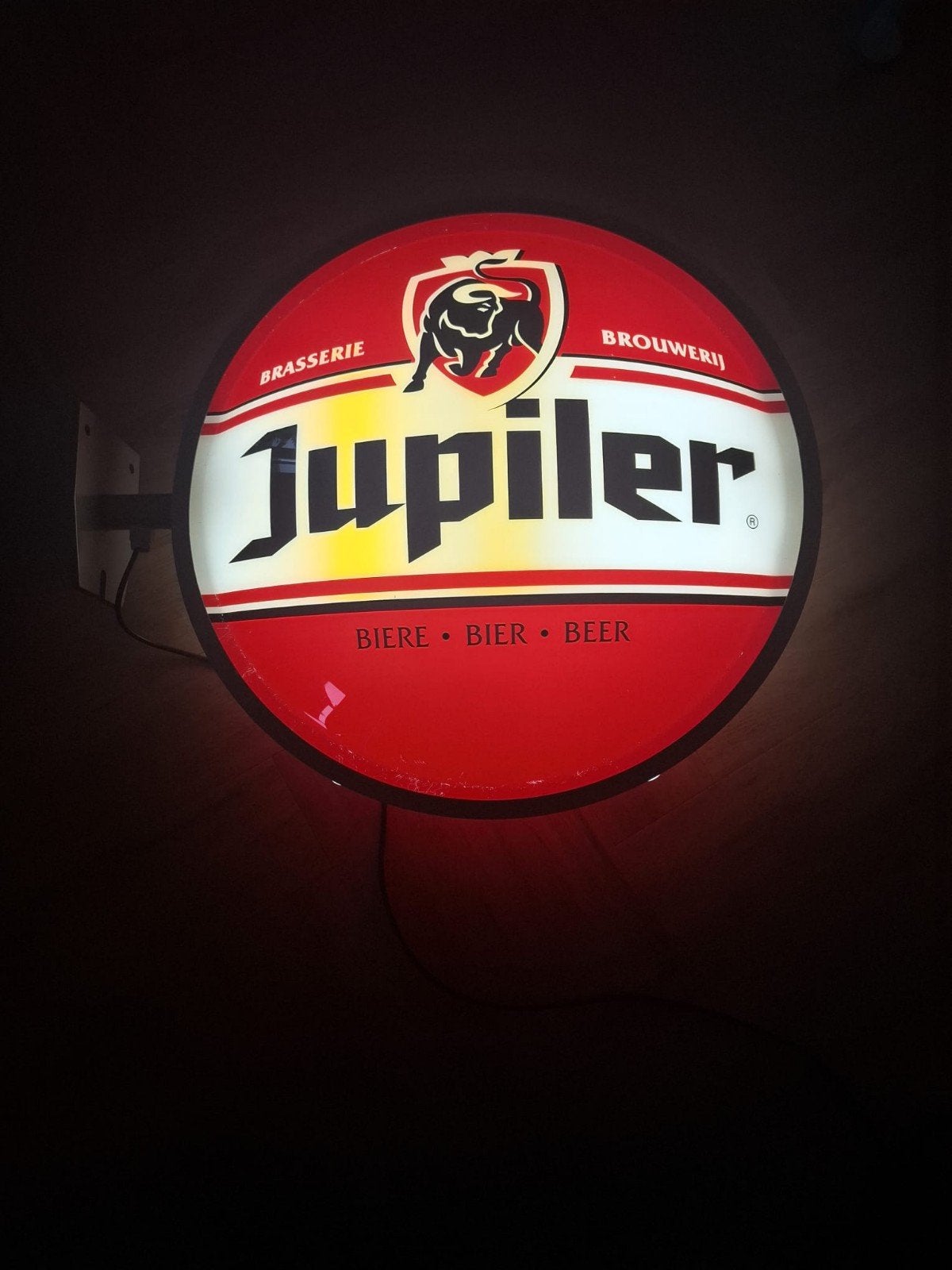 Jupiler Lamp 🍻💡, Ophalen, Zo goed als nieuw, Lichtbak of (neon) lamp