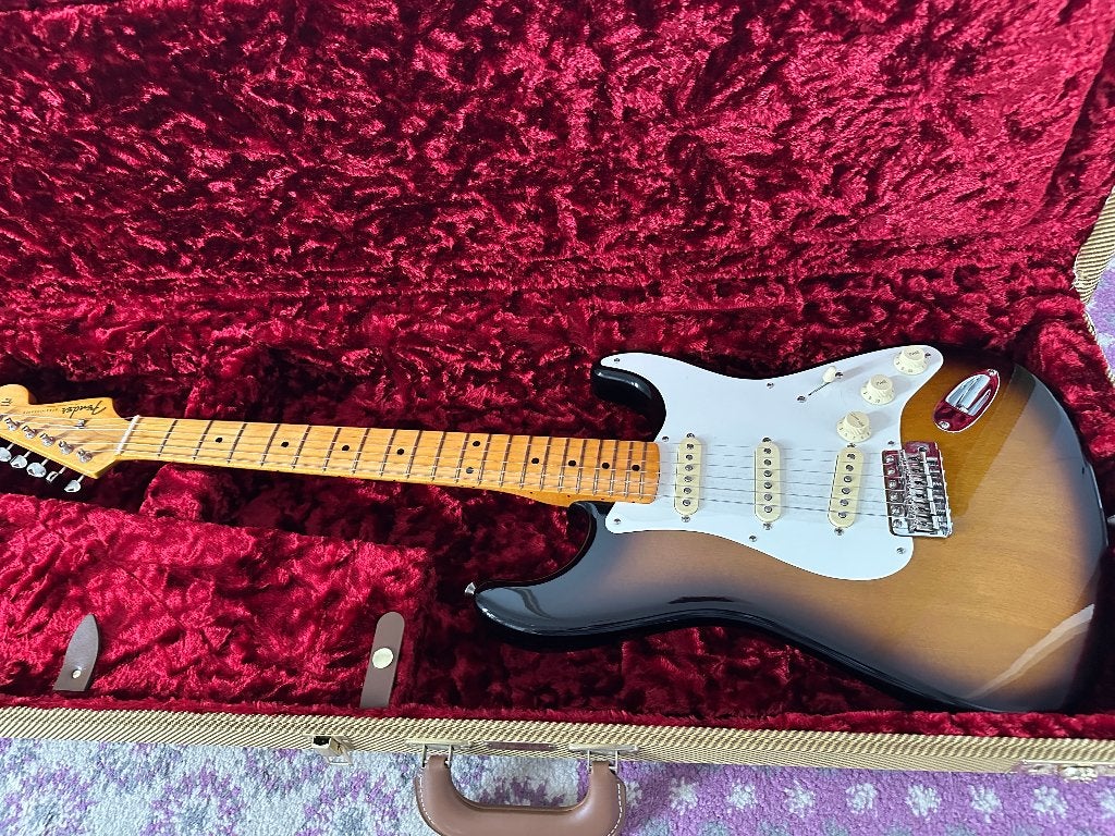 Fender American Vintage II ’57 Strat, 2TSB, Mint, Nitro lak, Muziek en Instrumenten, Snaarinstrumenten | Gitaren | Elektrisch