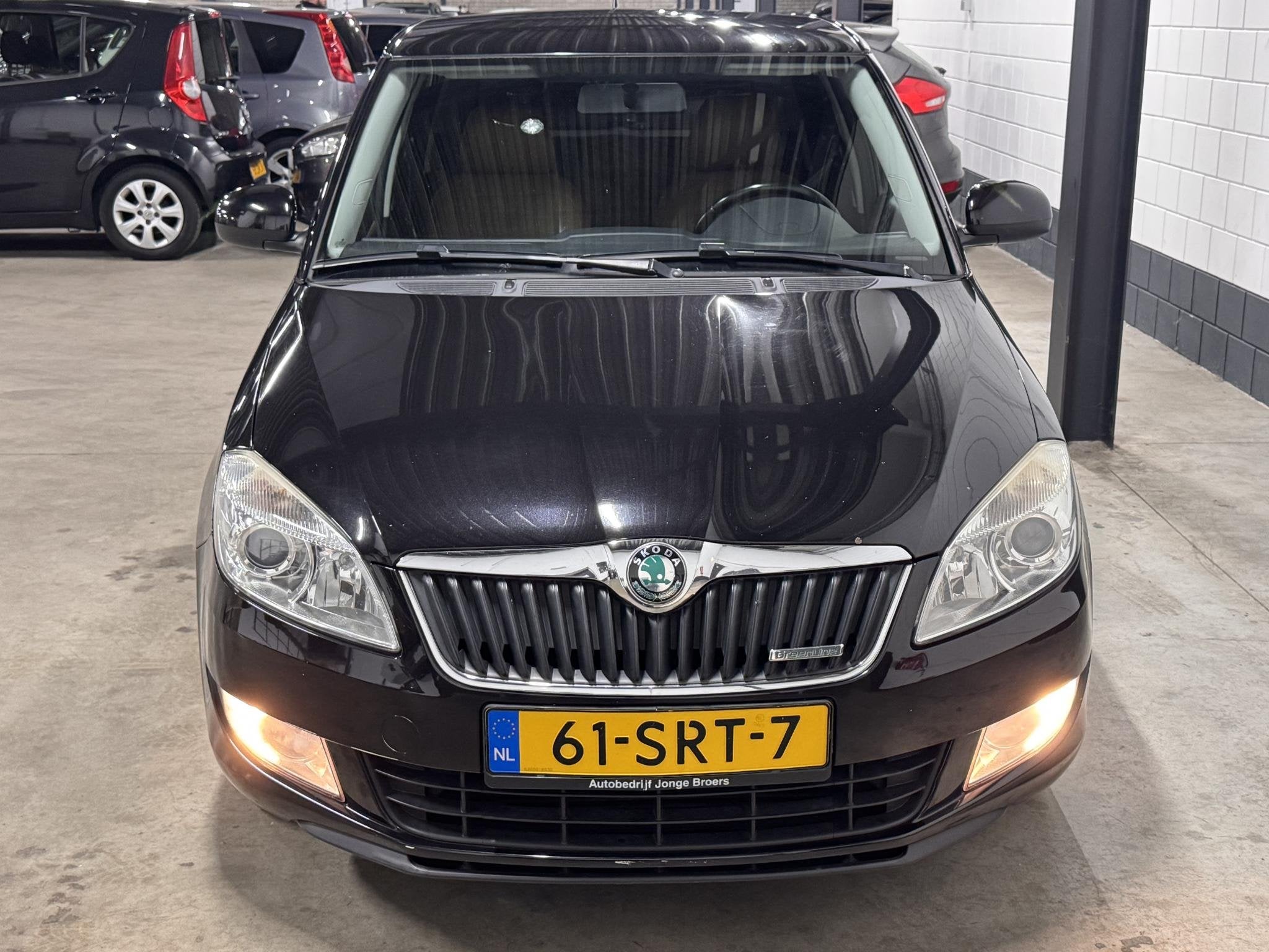 Skoda Fabia Combi 1.2 TDI Greenline, Auto's, Voorwielaandrijving, Euro 5, Zwart, 1199 cc