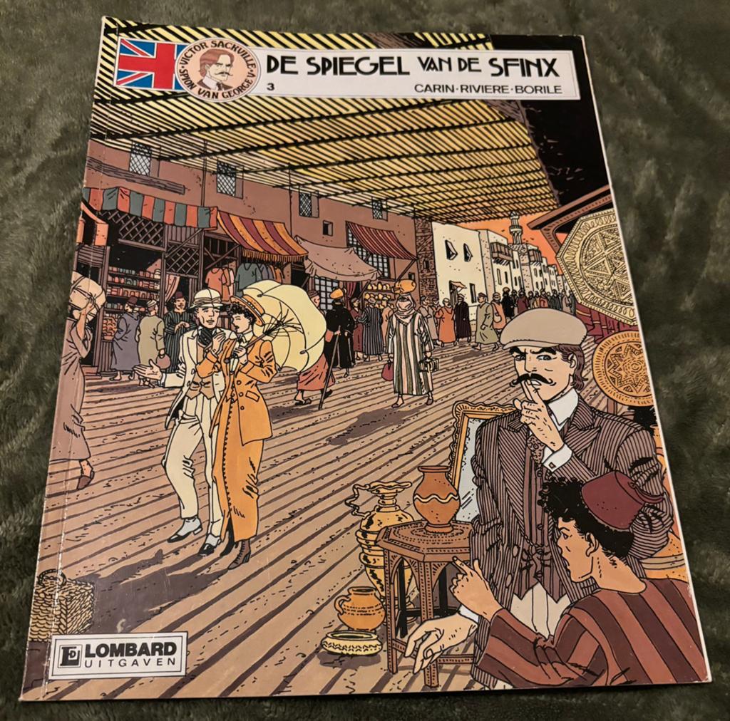 Victor Sackville strip #3: De spiegel van de Sfinx, Eén stripboek, Ophalen of Verzenden, Gelezen