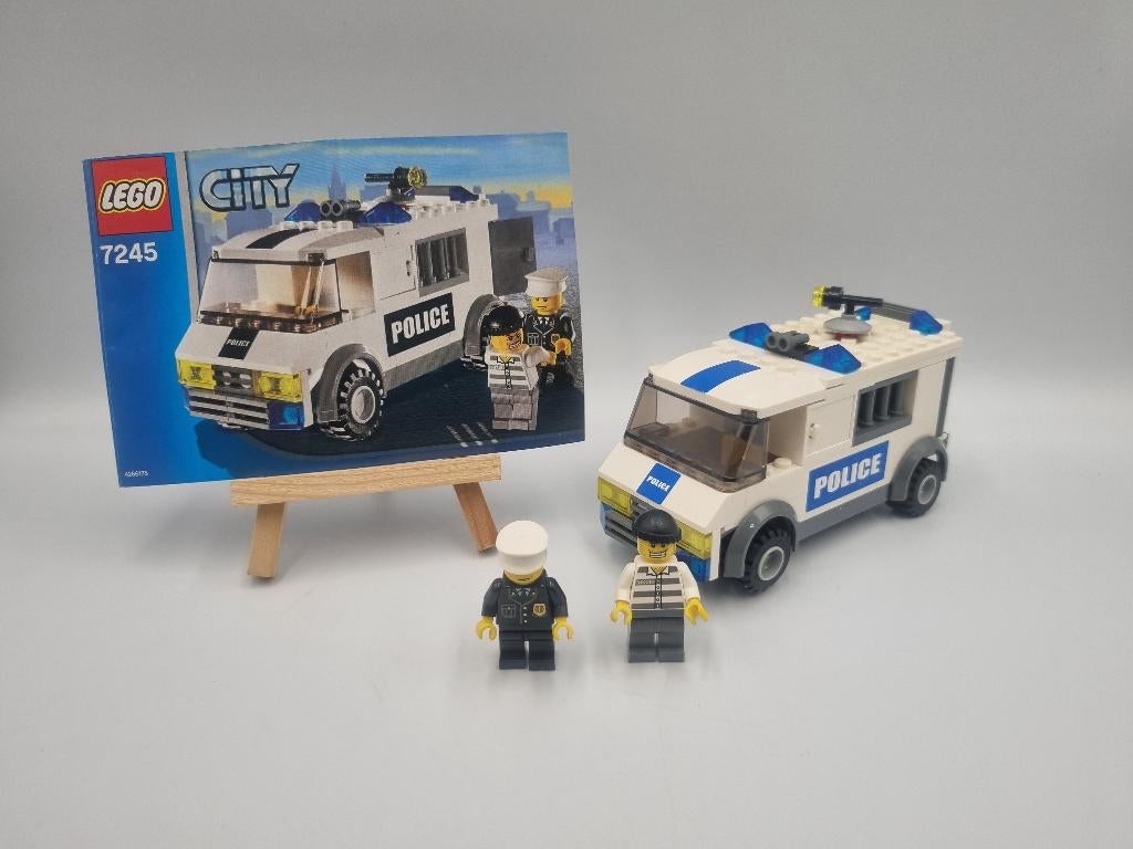 Lego City 7245 Prisoner Transport (Blauwe sticker versie), Kinderen en Baby's, Speelgoed | Duplo en Lego, Compleet, City, Lego