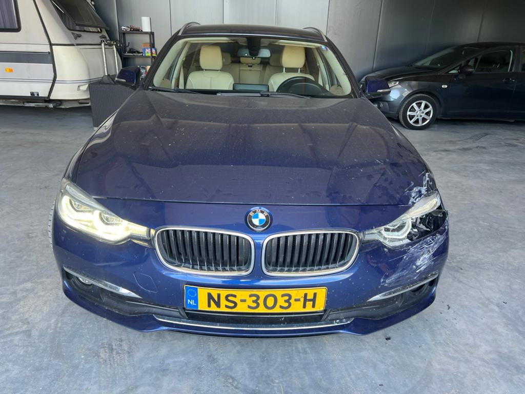 BMW 3-Serie 320d 163pk Efficientdynamics Ed. Aut 2017 Blauw, Automaat, 745 kg, Achterwielaandrijving, 4 cilinders