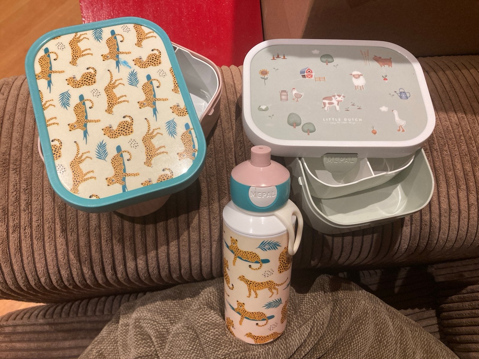 Mepal Lunchboxen en Drinkfles - Zo goed als nieuw, Ophalen of Verzenden, Zo goed als nieuw