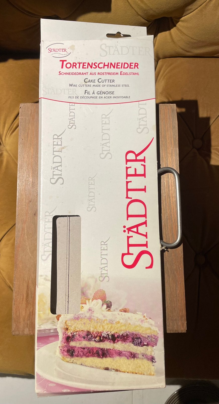Städter Taartsnijder met dubbele snijdraad, Gebruikt, ., Ophalen of Verzenden, .