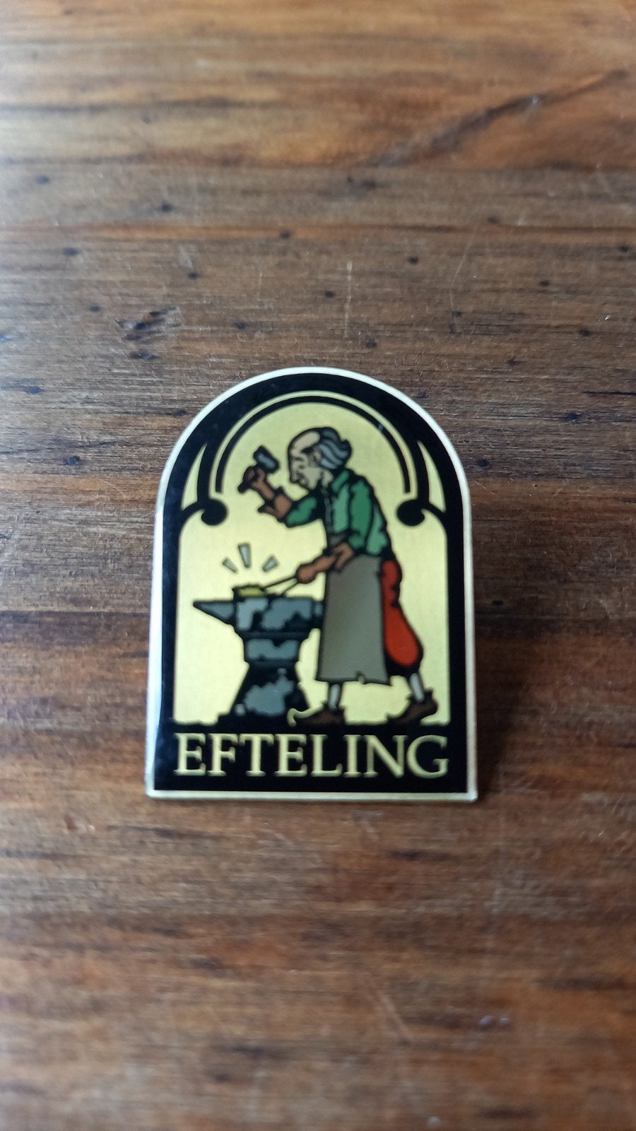 Smidje - Serie 1 - Smidje, Verzamelen, Efteling, Ophalen of Verzenden, Zo goed als nieuw, Button of Speldje