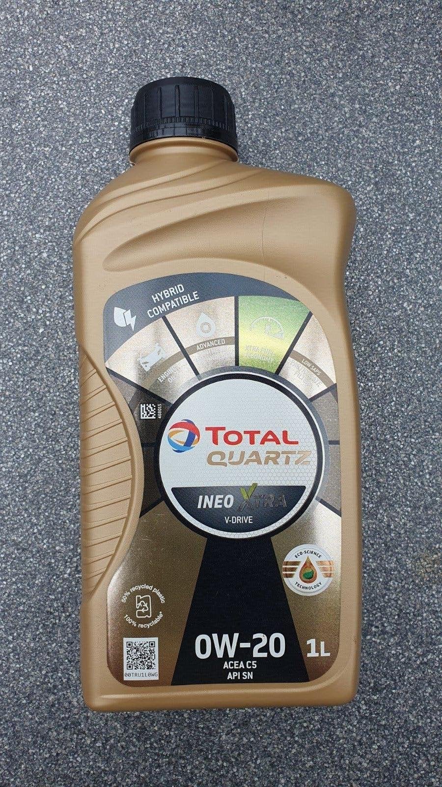 Total Quartz Ineo Xtra V-Drive 0W-20 motorolie 1L, Ophalen of Verzenden, Nieuw