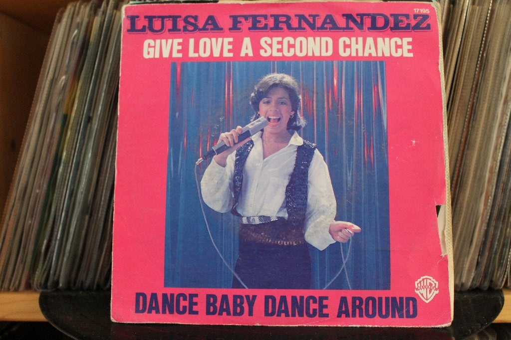 7" Single Luisa Fernandez - Give Love A Second Change / Danc, Ophalen of Verzenden, Gebruikt, Pop