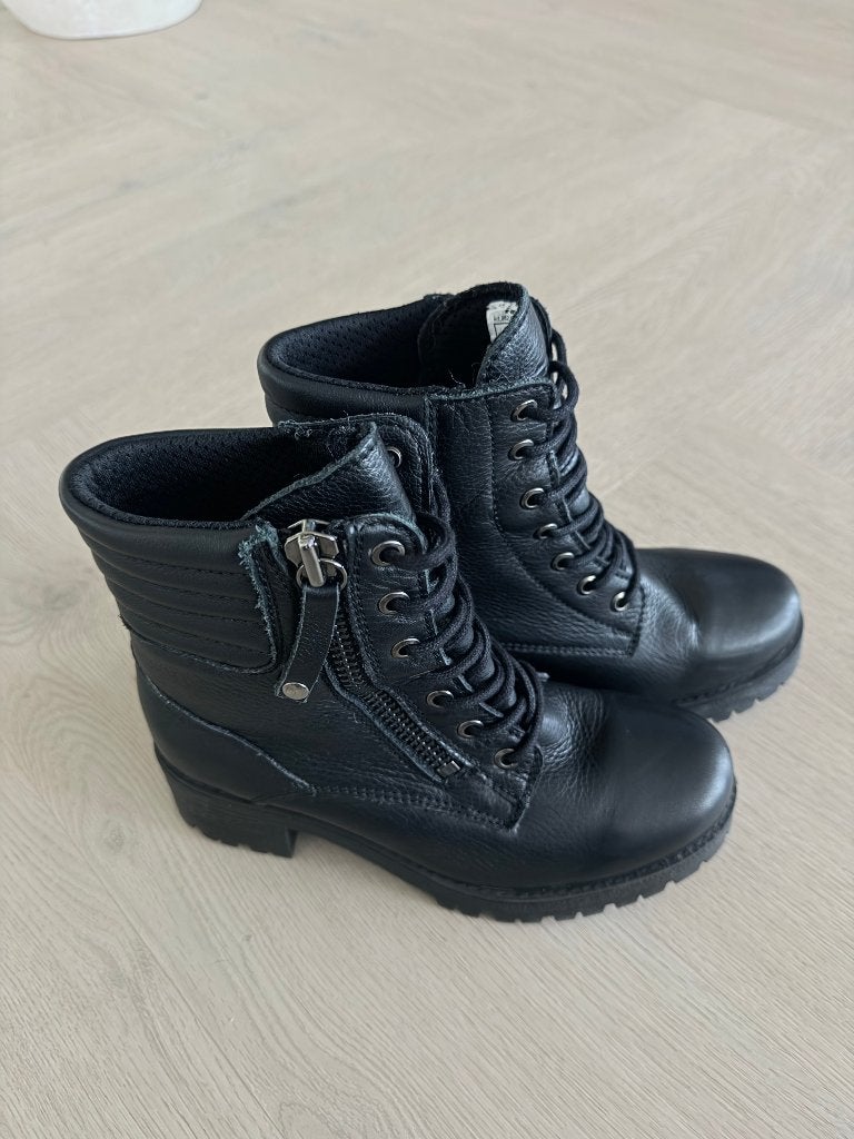 FALCO MISTY DAMES MOTORSCHOENEN – MAAT 36 – €90, Falco, Verzenden, Dames, Laarzen