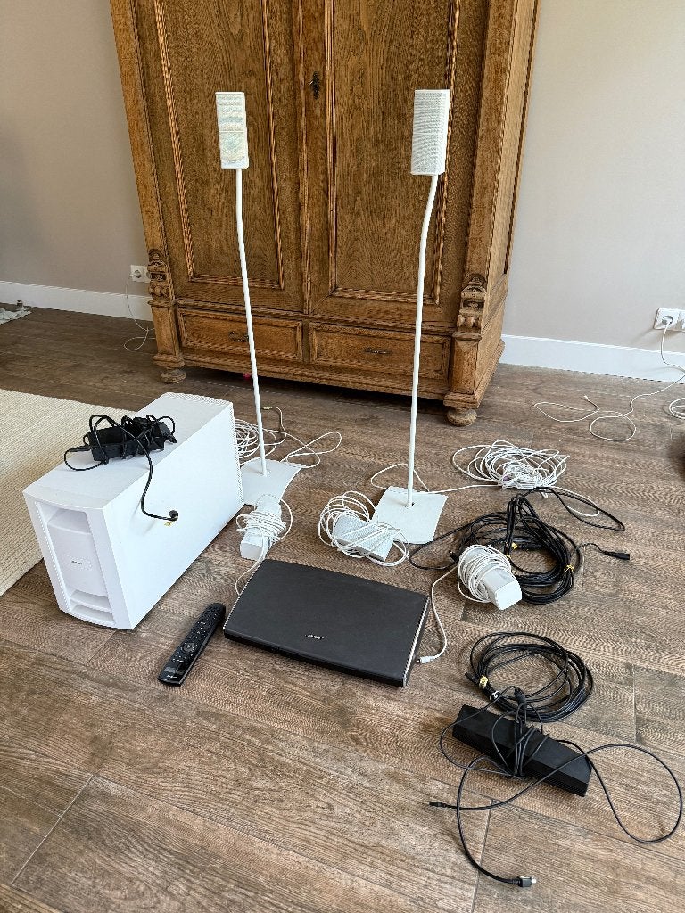 Bose Home Cinema Systeem AV35 compleet, 70 watt of meer, Zo goed als nieuw, 5.1-systeem, Overige spelers
