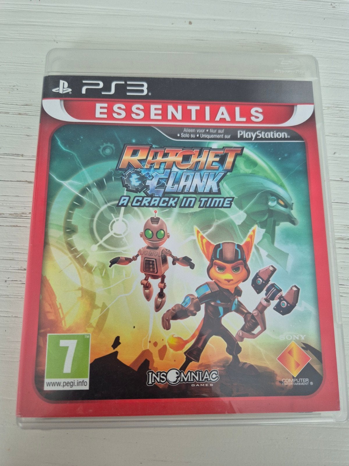 Ratchet clank a crack in time - ps3 , playstation 3, Avontuur en Actie, 1 speler, Ophalen of Verzenden, Zo goed als nieuw
