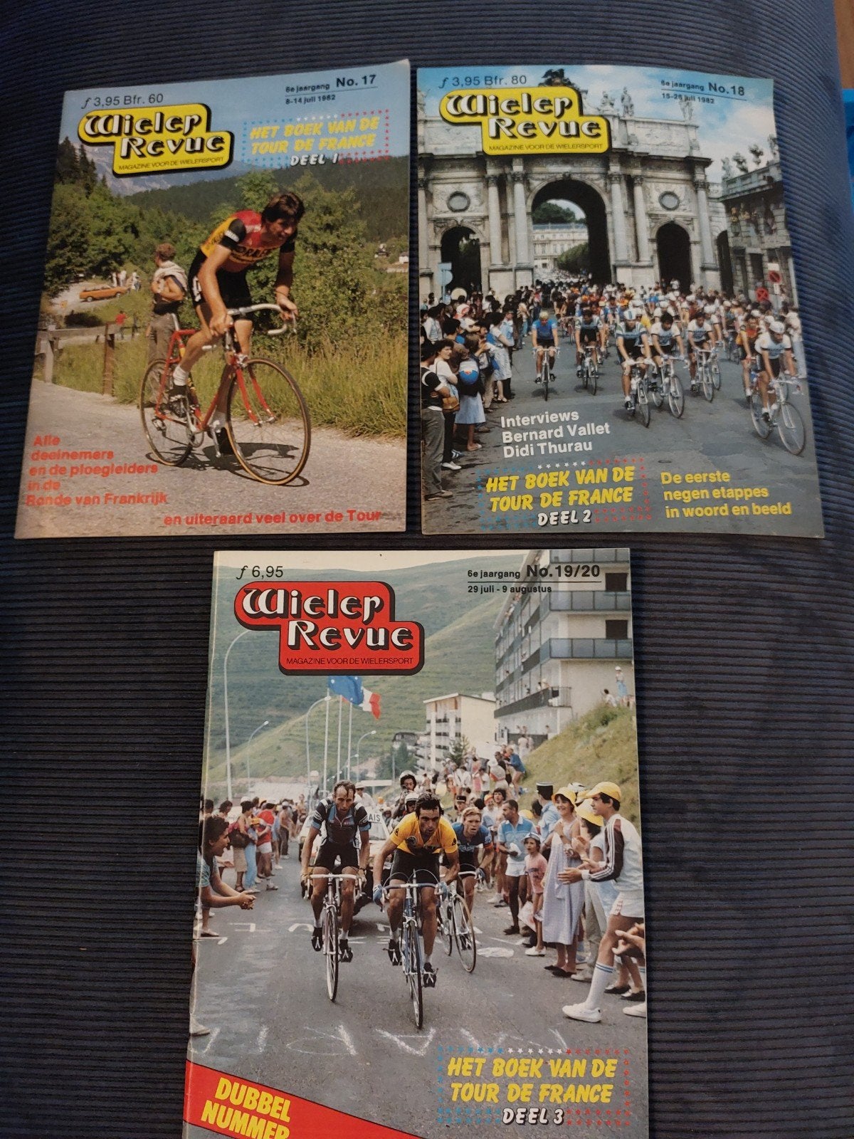 TOUR DE FRANCE 1982 TIJDSCHRIFTEN, Ophalen of Verzenden, Gelezen, Lopen en Fietsen