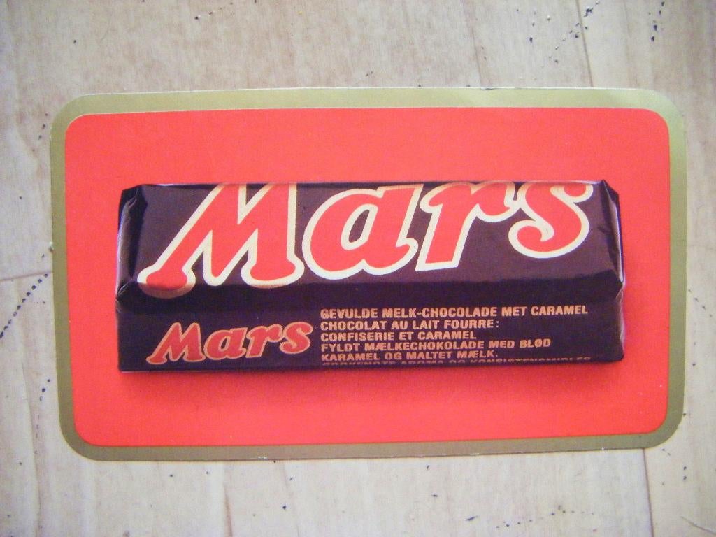 5 grote oude stickers,Caddy,Rolo,Mars,Snickers,Kitkat,+ nrs., Ophalen of Verzenden, Zo goed als nieuw, Overige typen