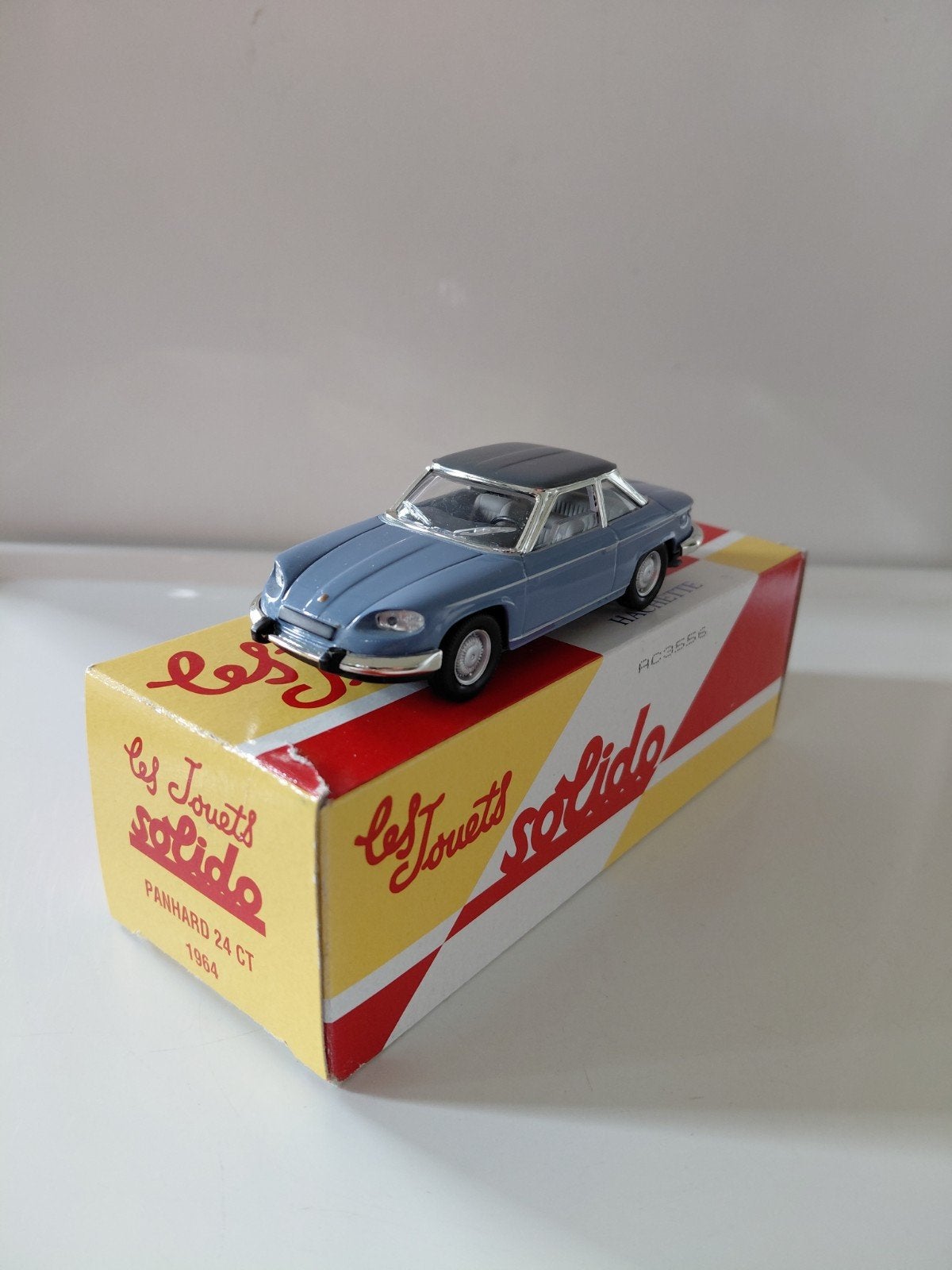 Panhard 24 CT 1964 1/43, Ophalen of Verzenden, Zo goed als nieuw, Auto, Solido