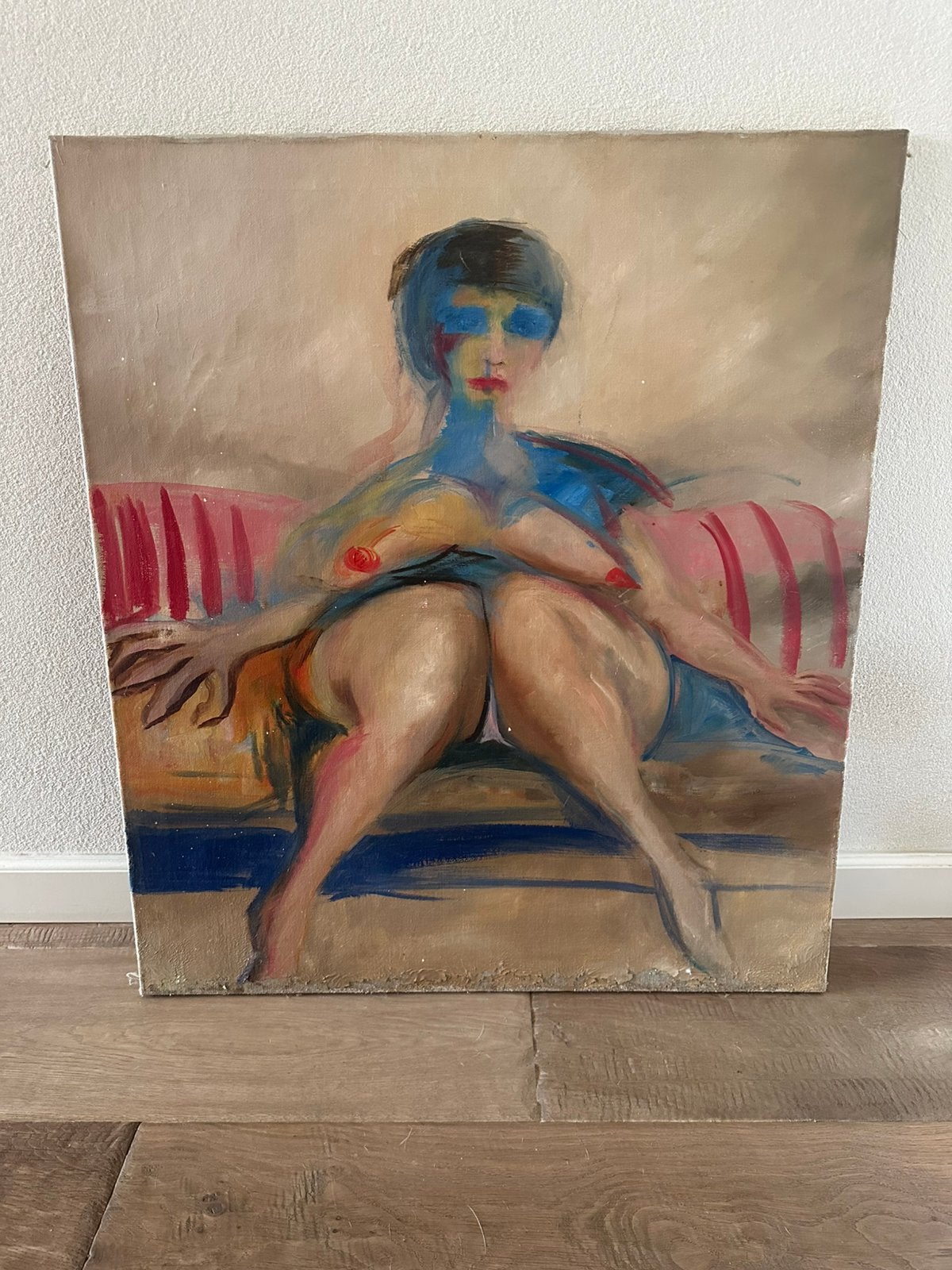 Schilderij op doek, Ophalen