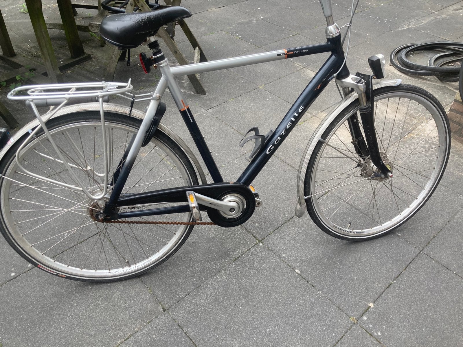 Gazelle herenfiets, Fietsen en Brommers, Fietsen | Heren | Herenfietsen, Ophalen, Gebruikt, Versnellingen, Gazelle