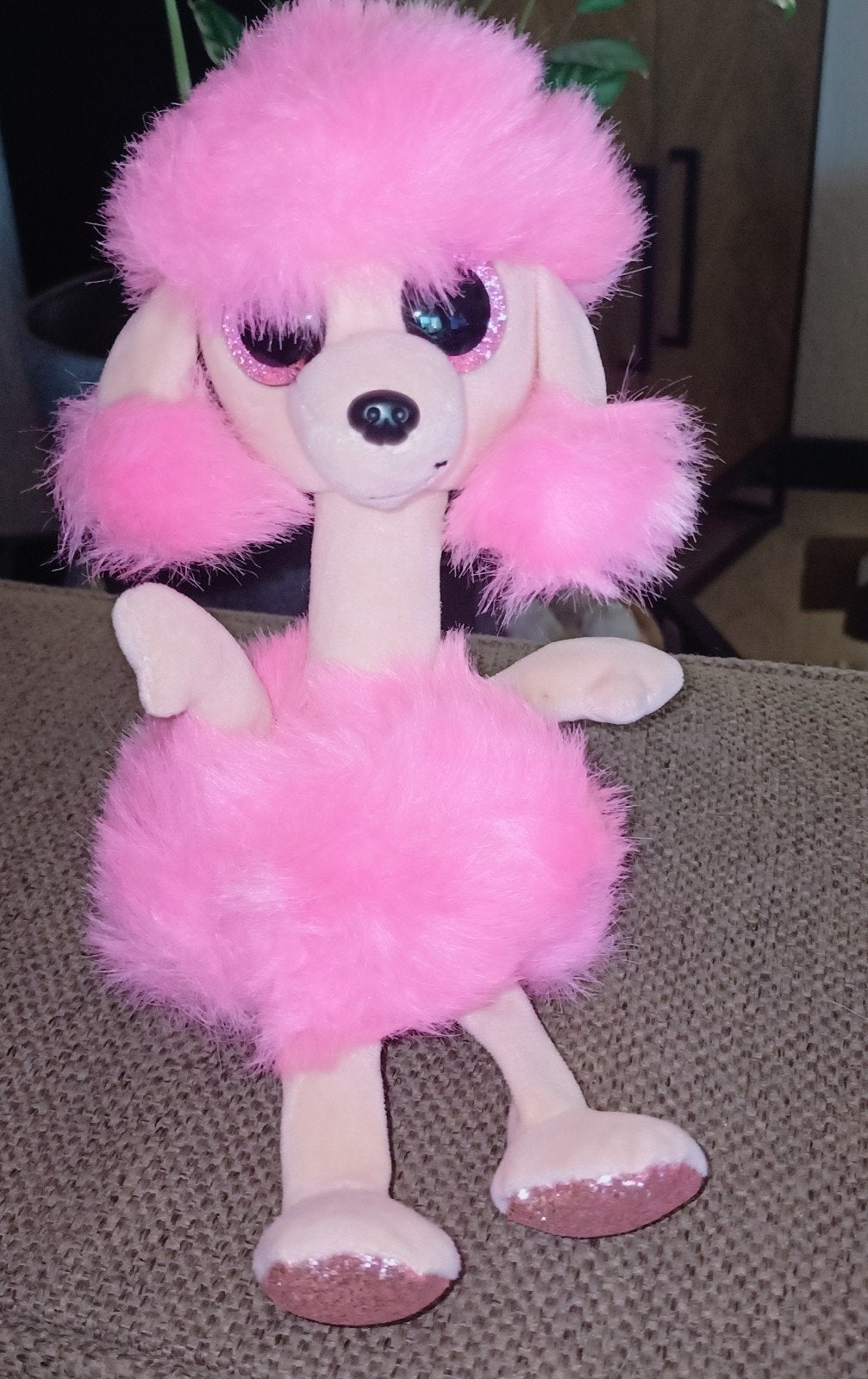 Ty beanie boo roze poedel, camilla, 2020., Overige karakters, Zo goed als nieuw, Wasbaar, Roze