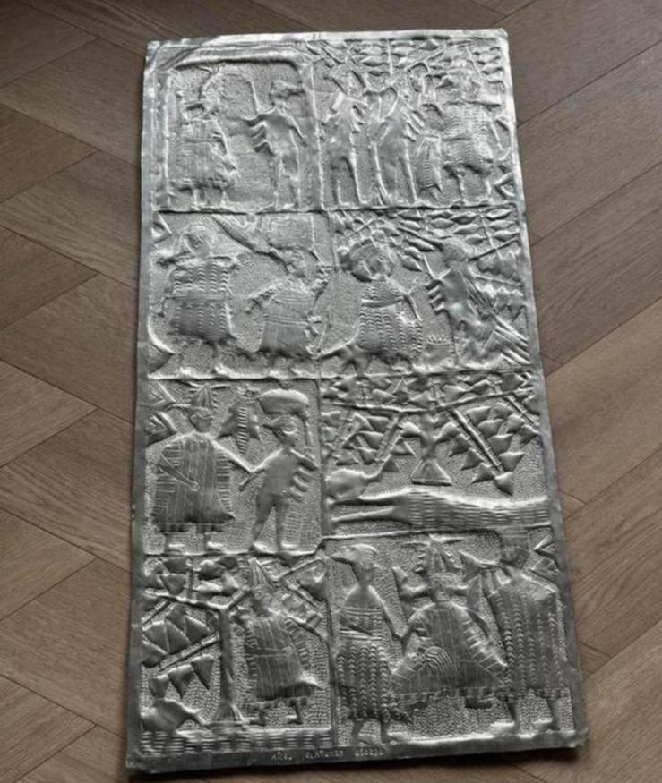 Zeldzaam kunstwerk van Nigeriaanse kunstenaar Asiru Olatunde, Ophalen of Verzenden