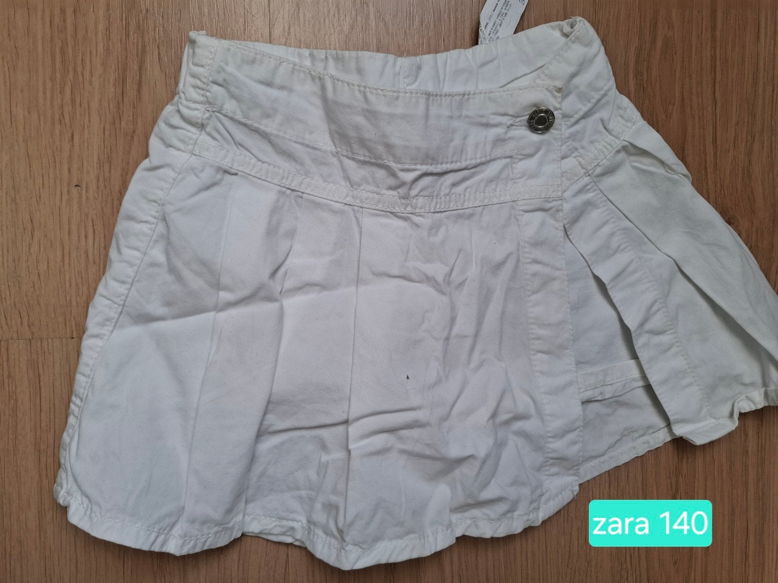 Zara witte rok/skort maat 140, Kinderen en Baby's, Ophalen of Verzenden, Zo goed als nieuw, Zara, Meisje