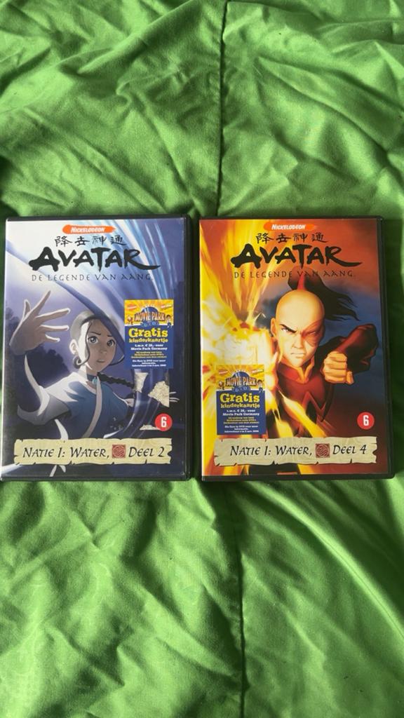 AVATAR DVD UIT 2008 SEIZOEN 2 & SEIZOEN 4, Cd's en Dvd's, Alle leeftijden, Ophalen of Verzenden, Zo goed als nieuw, Actie en Avontuur