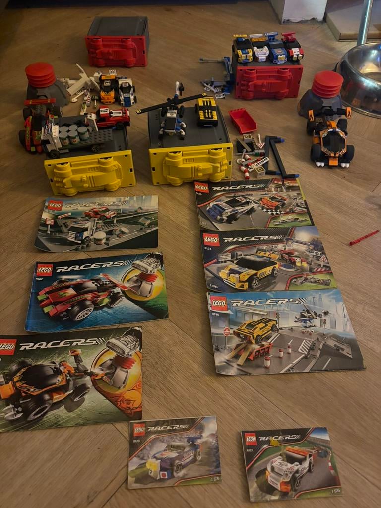 LEGO Racers partij compleet met handleidingen – 7 sets, Ophalen of Verzenden, Zo goed als nieuw