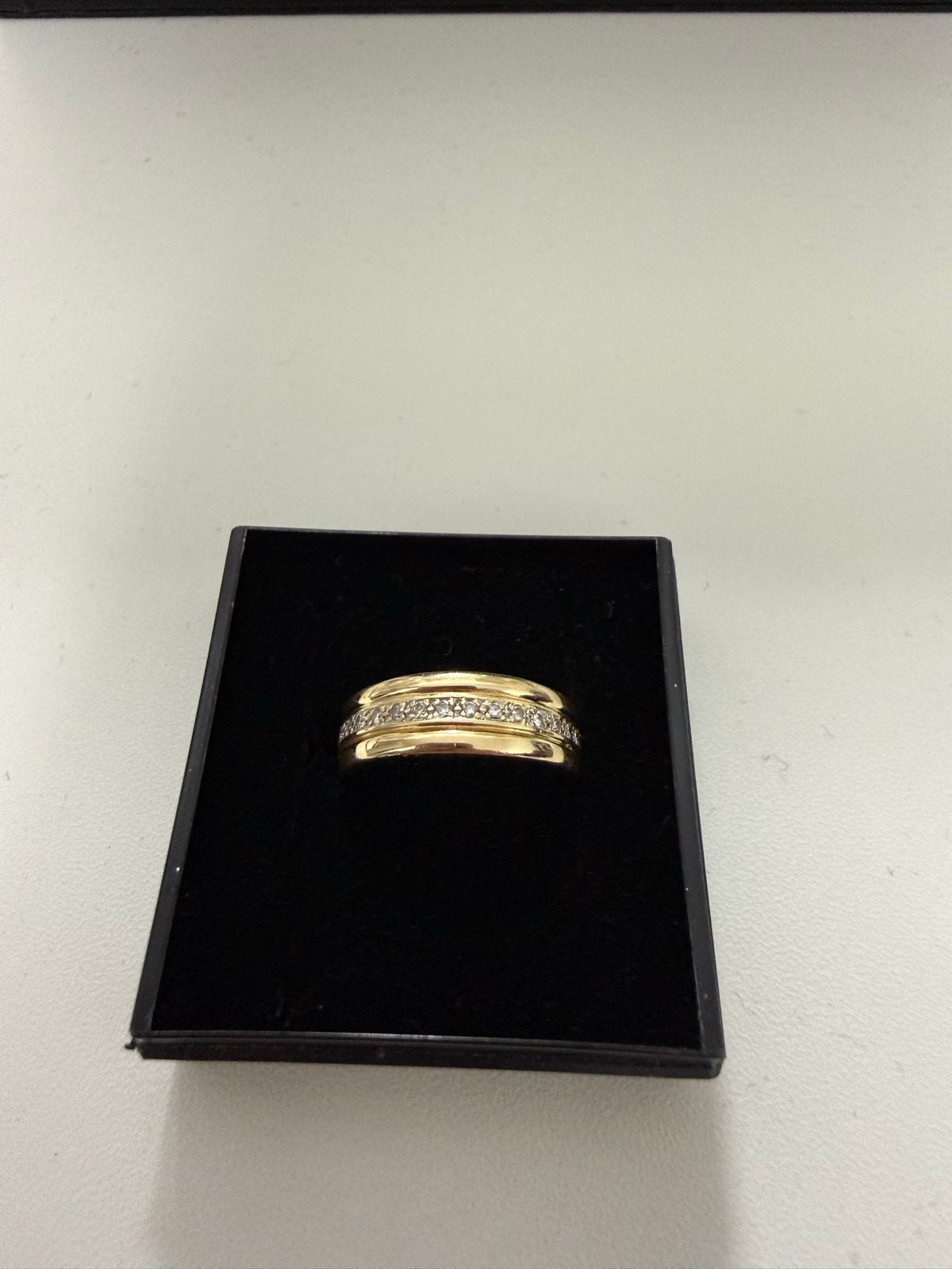 Gouden ring  - 14 karaat - 5 gram, Ophalen, Gebruikt, 17 tot 18, Dame