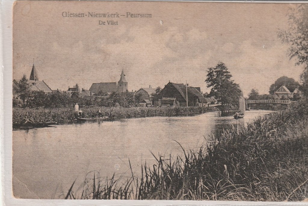 Giesen Nieuwkerk  Peursum, Verzenden, 1920 tot 1940, Ongelopen, Zuid-Holland