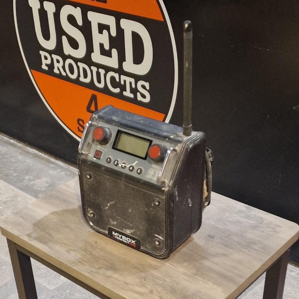 PerfectPro MyBox bouwradio, Flex Ltd., Zo goed als nieuw, https://flex.com/contact-us, Nobelstraat 10, 5807 GA Oostrum