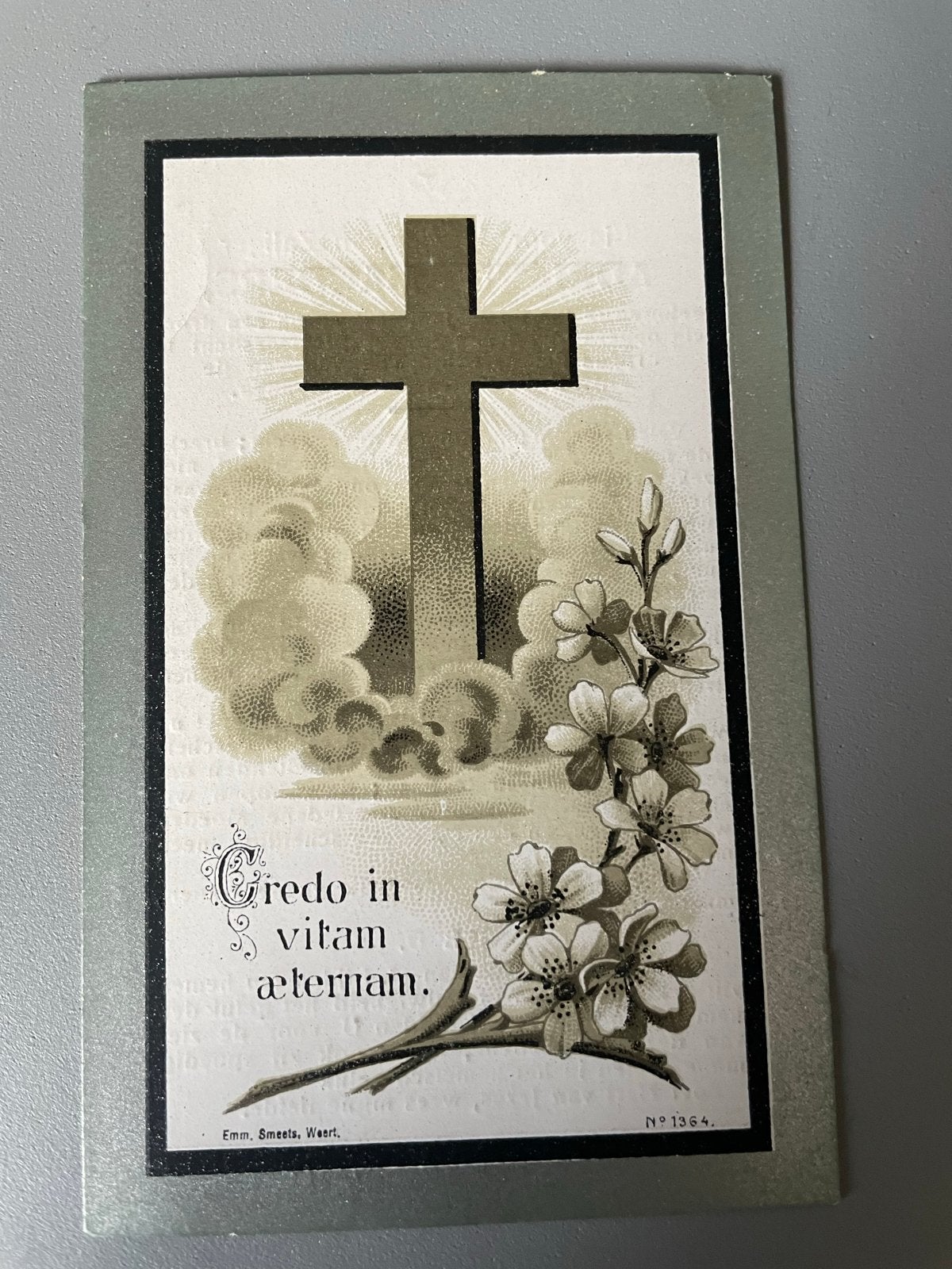 Bidprentje Adrianus Manders 1926, Verzamelen, Religie, Gebruikt, Christendom | Katholiek, Kaart of Prent, Ophalen of Verzenden