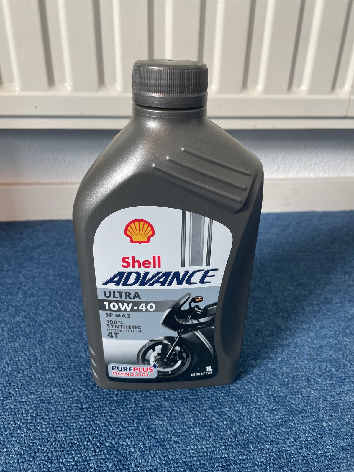 Shell Advance Ultra 10W40 Vol Synthetische Motorolie 1L, Motoren, Ophalen of Verzenden
