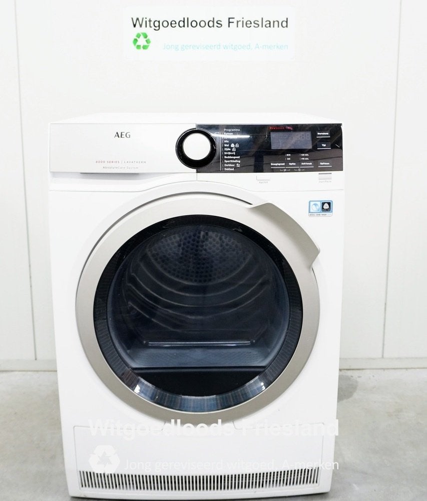 AEG 8000 Warmtepompdroger A++ 8KG AbsoluteCare 1 JaarGaranti, Witgoed en Apparatuur, AEG, AEG, 8 tot 10 kg, Ophalen of Verzenden