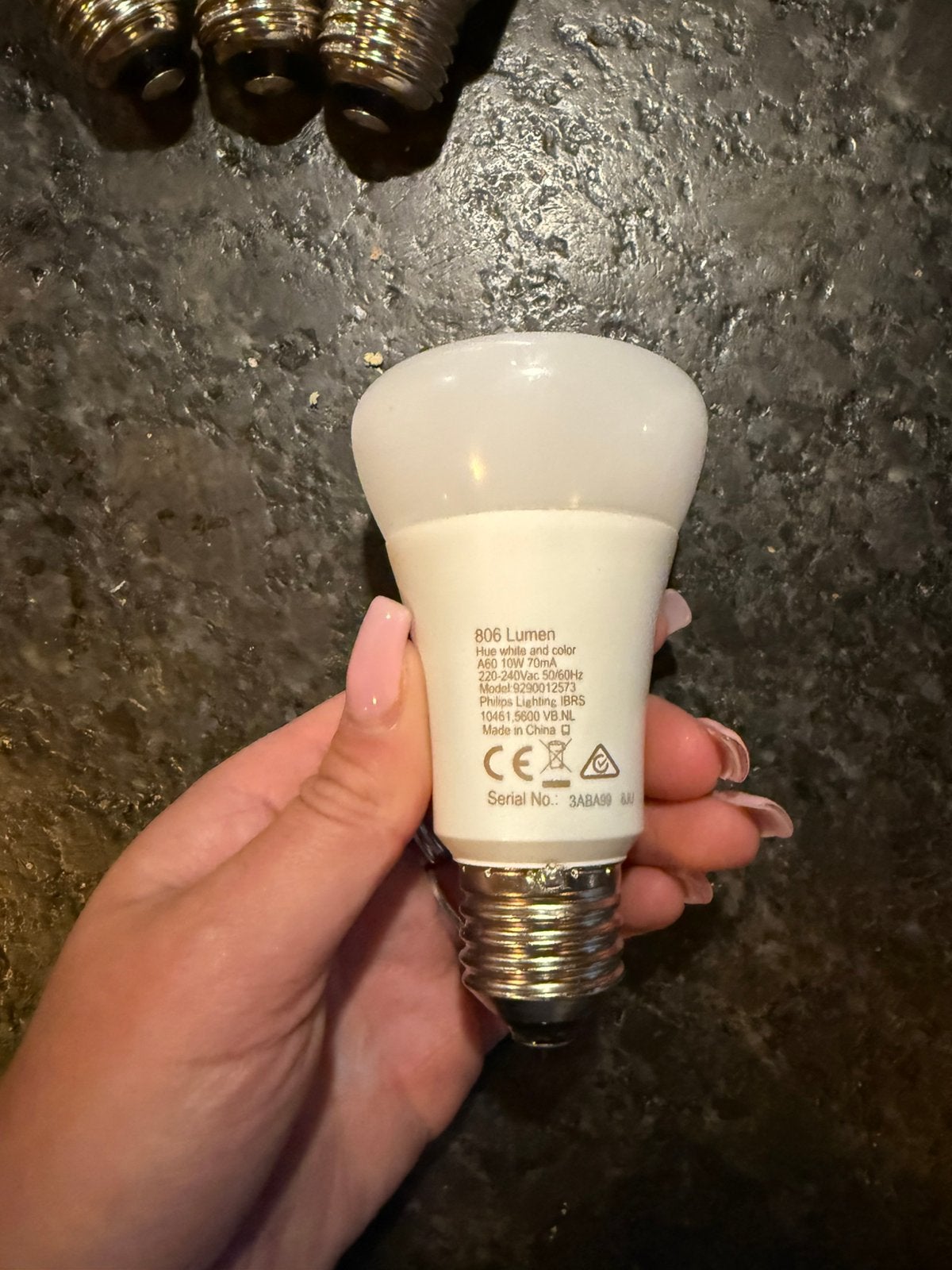 Philips Hue White & Color Ambiance Smart Lamp (E27), Ophalen, Zo goed als nieuw