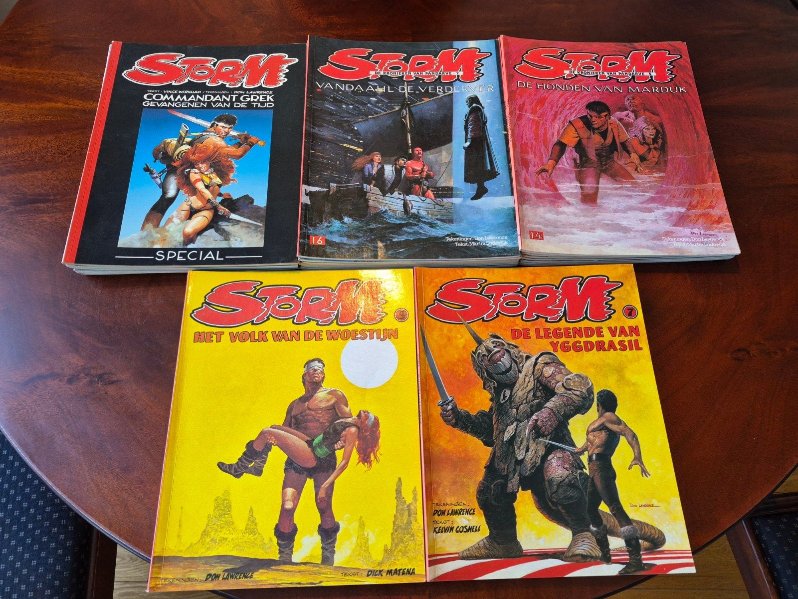 Storm stripboeken - 31 delen en diverse series, Meerdere stripboeken, Ophalen of Verzenden