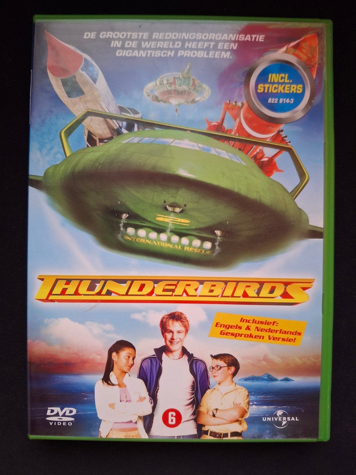 Thunderbirds DVD - De Jonge Generatie Komt Eraan, Nederlands, Ophalen of Verzenden, Zo goed als nieuw, Vanaf 6 jaar