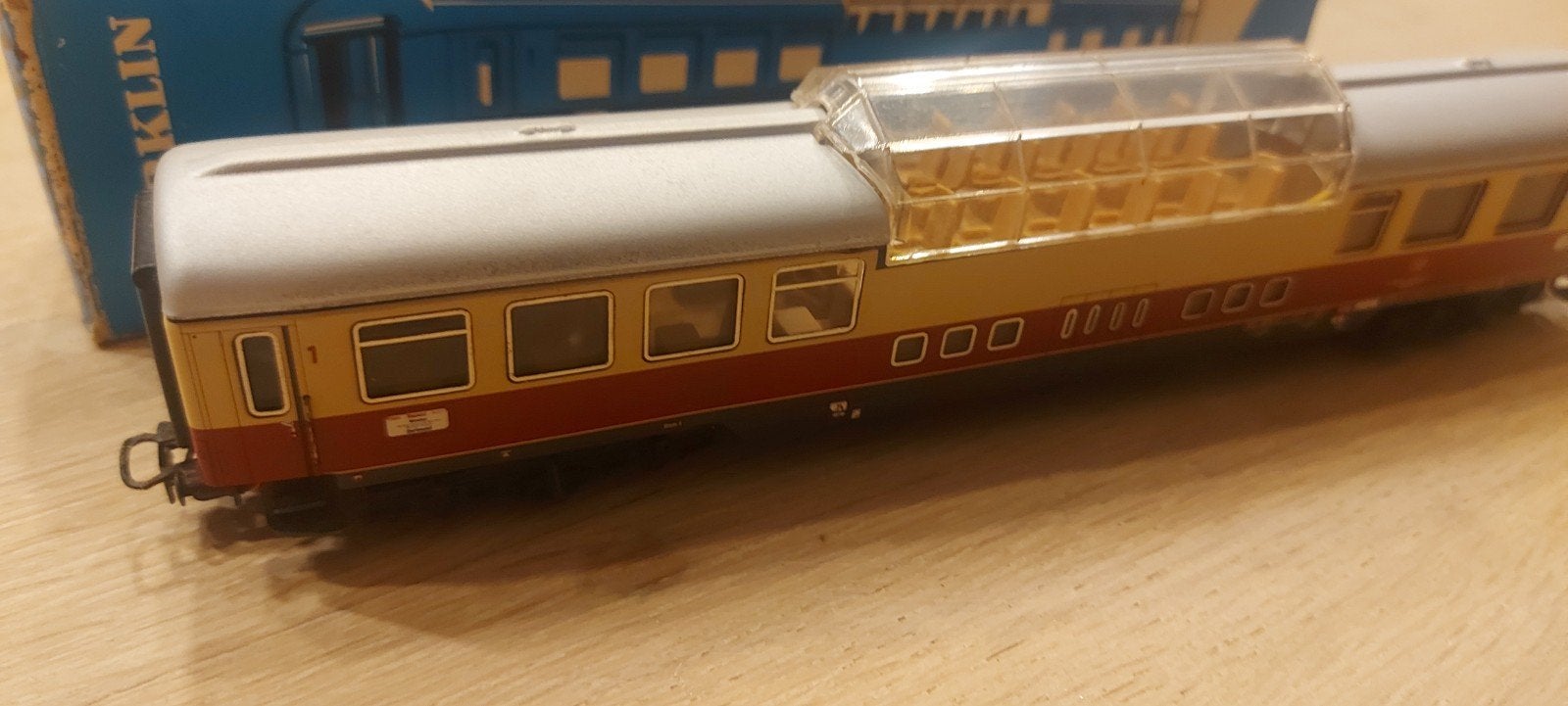Märklin DB TEE panoramarijtuig + verl. artnr 4090 in ovp, Hobby en Vrije tijd, Modeltreinen | H0, Wisselstroom, Wagon, Ophalen of Verzenden