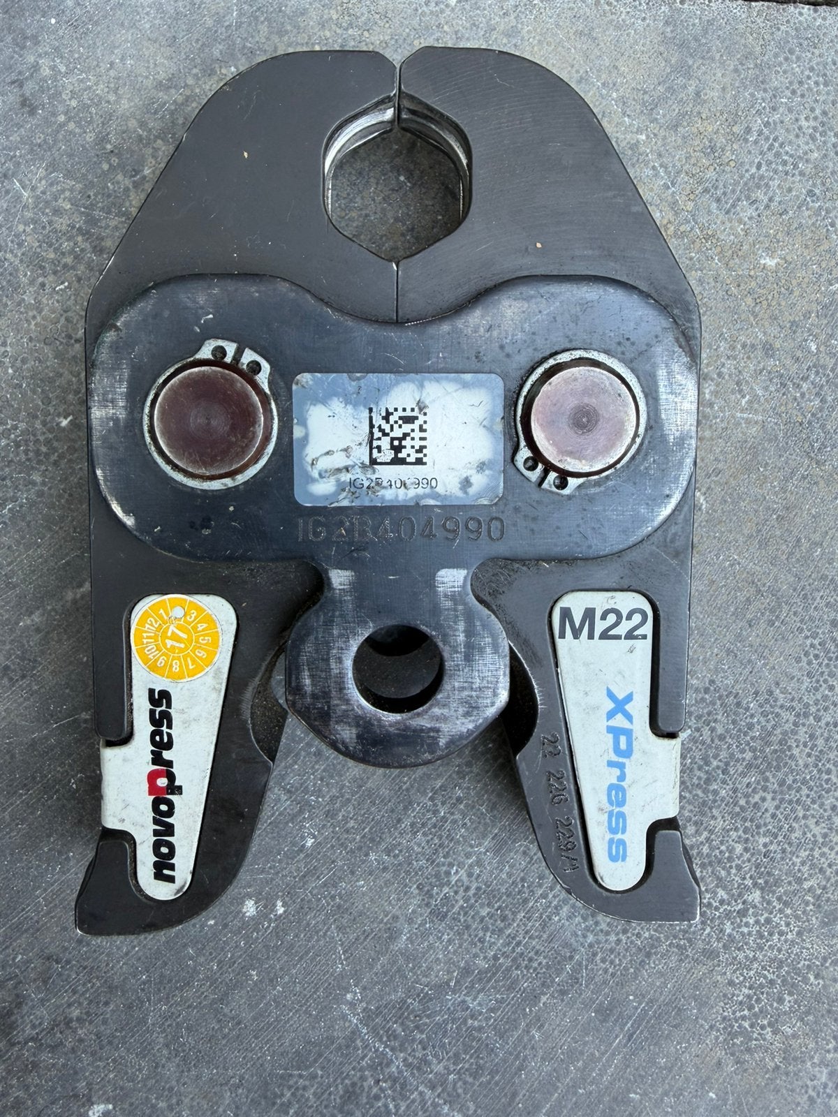 Persbek m22 gebruikt, Ophalen, Gebruikt