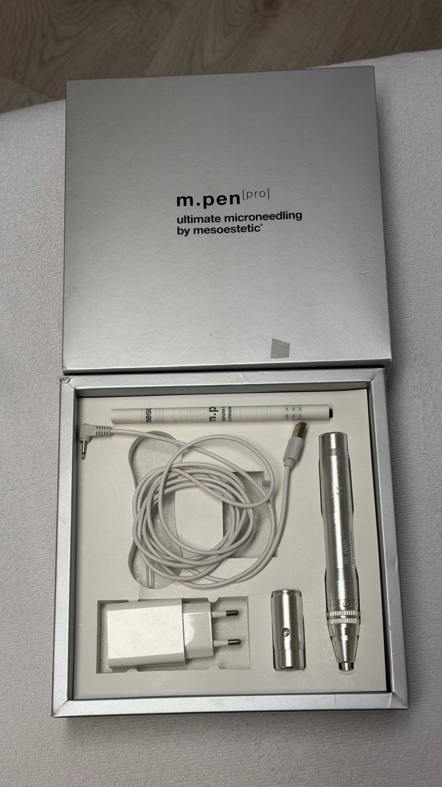 M.pen microneedling Mesoestetic, Ophalen of Verzenden, Zo goed als nieuw
