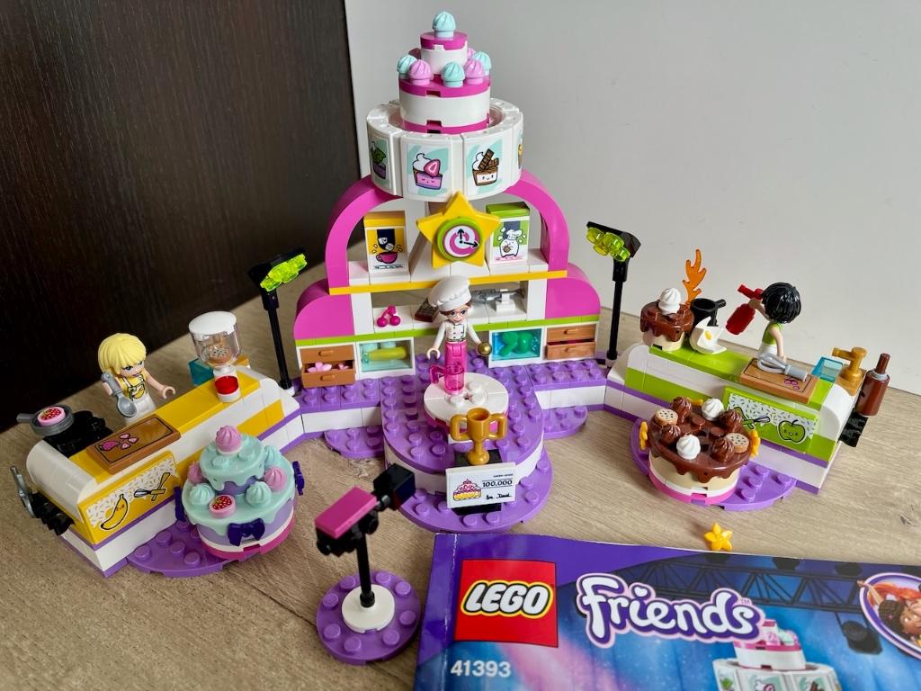 LEGO Friends 41393 Bakwedstrijd - Compleet met boekje, Kinderen en Baby's, Speelgoed | Duplo en Lego, Ophalen, Lego, Friends, Zo goed als nieuw