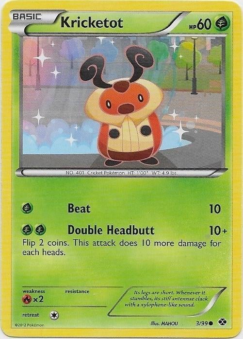 Next Destinies,  Kricketot [common] 3/99, Verzenden, Nieuw, Losse kaart