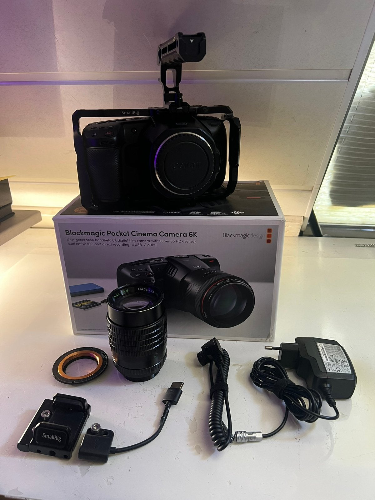 Blackmagic Pocket 6K, Audio, Tv en Foto, Videocamera's Digitaal, Overige merken, N.v.t., N.v.t., Overige soorten